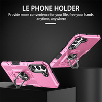 Coque arrière robuste pour Tecno Phantom X2 Pro, étui de téléphone avec support de montage magnétique pour voiture pour Tecno Pova Neo 5G