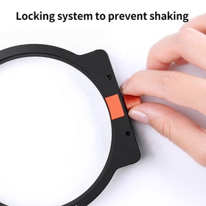 Porte-filtre carré K&F Concept 100 mm de large, 2 mm d'épaisseur avec anneau adaptateur 52 mm/58 mm/62 mm/67 mm/72 mm/77 mm/82 mm - Product Image 6