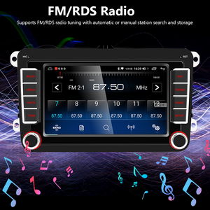 Autoradio Android 14 2 DIN Carplay pour Volkswagen VW Caddy Golf V VI Plus Touran Passat B6 Polo Jetta Skoda - Product Image 3
