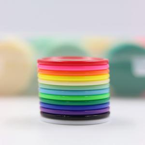 Fichas de Plástico Personalizadas al por Mayor, de Calidad, Coloridas, con Impresión de Logotipo y Número en Uno o Ambos Lados, para Accesorios de Juegos de Mesa - Product Image 1
