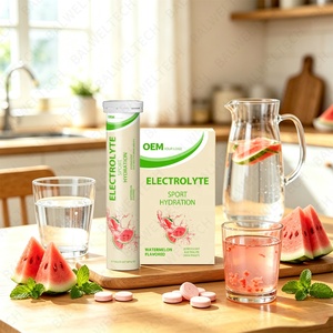 Tabletas Efervescentes de Electrolitos para Hidratación, Sin Azúcar, Aptas para Dieta Cetogénica, Marca Privada OEM, Nutrición Deportiva, Energía - Product Image 5