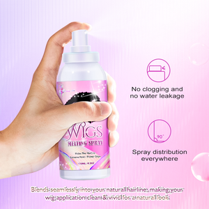 Slayingrolli 120ml <span class=keywords><strong>cheveux</strong></span> à séchage rapide, temporaire, extrême, tenue imperméable, perruque, dentelle, colle adhésive, tenue, Spray de fusion, marque privée - Product Image 5