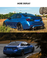 Luz de Freno RGB Estilo M3 M4 CSL para BMW, Compatible con F30 F31, Luz Trasera 2013-2018 320i 330i 335i 330e 340i 328d 328i Xdrive