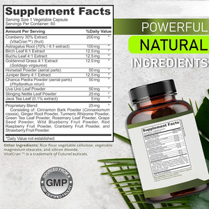 Micro-complément alimentaire pour la santé des reins, de la vessie et du foie, extrait de canneberge en poudre, capsules à base de plantes personnalisables pour adultes - Product Image 2