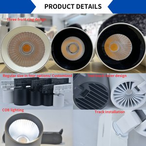 Ronse 28W 11W COB <span class=keywords><strong>monorail</strong></span> theo dõi ánh sáng thiết kế hiện đại dẫn theo dõi ánh sáng với nhôm nhà ở mờ tính năng - Product Image 3