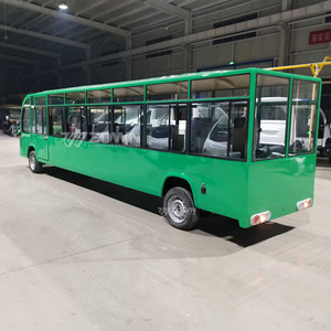 รถบัสไฟฟ้าชมวิวแบบโค้งด้านหน้า ยี่ห้อ ZOWN  ความเร็วต่ำ สำหรับนักท่องเที่ยว  บรรทุกผู้โดยสาร 8-23 ที่นั่ง รับประกัน 2 ปี - Product Image 4