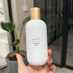 Trong Kho 180Ml 250Ml 350Ml 500Ml Sạch Màu Vàng Nhựa Tóc Colour Chai Dầu Gội Đầu Với Rose Gold Vít Cap - Product Image 6