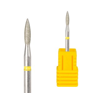 2.3*10Mm Ngọn Lửa Hình Dạng Kim Cương Pro Nail <span class=keywords><strong>Bit</strong></span> Chất Lượng Cao Làm Móng Tay Khoan Cho Phay Lớp Biểu Bì Sạch Điện Kim Cương Nail Khoan <span class=keywords><strong>Bit</strong></span> - Product Image 4