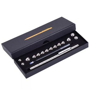 Manufacturer Classic Stationery School Office Magnetic Creative Fun Metal Magnetic Gift Box Metal Ball Point Pen
