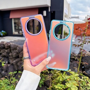 Étui de téléphone portable de couleur dégradée pour Redmi 14C 4G/5G/14R 5G/A3 Pro 5G/Poco C75 4G, coque de téléphone portable de luxe de couleur - Product Image 5