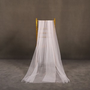 Phong Cách Hiện Đại Lưới Gạc Sân Khấu Nền Bầu Không Khí Đám Cưới Bãi Cỏ Ngoài Trời Trang Trí Treo Rèm Cho Thụy Sĩ Lưới Cho Đám Cưới - Product Image 6