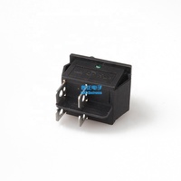 Interrupteur électronique KCD4-201N multicolore de la meilleure qualité Matériau PA66 250vac Max. Tension certifiée CQC