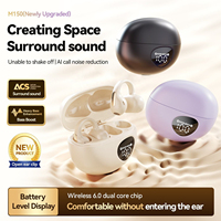 Auriculares inalámbricos M158 con pantalla LED, diseño de clip abierto, para deporte y running, HiFi estéreo, venta al por mayor de fábrica OEM, audio M158