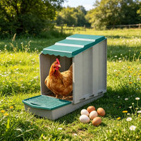 Poulailler extensible pour jardin, enclos modulaire multi-niveaux pour l'élevage de poulets et de canards avec bac de collecte des déchets