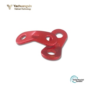 Boucle à cordon en aluminium à double œillet pour le camping et les activités de plein air, plusieurs couleurs disponibles - Product Image 4