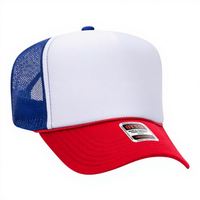 Gorra Trucker Personalizada de 5 Paneles con Impresión y Bordado, Gorra Trucker de Espuma OTTO