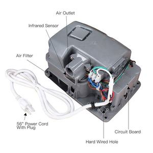 Secador <span class=keywords><strong>de</strong></span> Manos Automático <span class=keywords><strong>de</strong></span> Acero Inoxidable 304 <span class=keywords><strong>de</strong></span> Alta Calidad AK2803A, <span class=keywords><strong>Venta</strong></span> <span class=keywords><strong>de</strong></span> Fábrica, OEM, ODM - Product Image 5