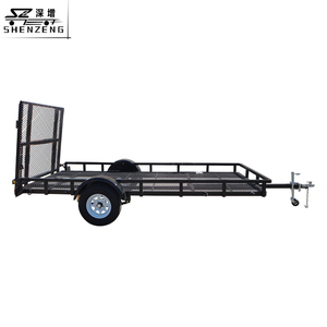 5x8 6x10 6x12 7x12 7x14 Pulver beschichteter Landschafts anhänger <span class=keywords><strong>ATV</strong></span> Utility <span class=keywords><strong>Trailer</strong></span> - Product Image 2