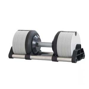 <span class=keywords><strong>NUOBELL</strong></span>-Haltère réglable de 32kg par incréments de 1kg par CAPRIO pour la musculation, le fitness et la gymnastique à domicile - Product Image 6
