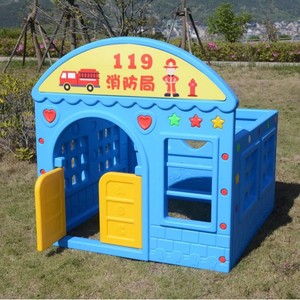 Children's Playhouse Kindergarten Fire Station Fast Food Restaurant <b>Post</b> <b>Office</b> Beauty Salon Home Kitchen Supermarket Hospital - Product Image 5