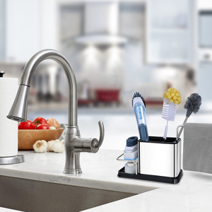 Masthome Smart Kitchen Cleaning <strong>Tools</strong> Long Handle Pan Pot Sponge PP Tpr Bristle Dish Washing Cleaning Brush With Soap Dispenser - Product Image 6