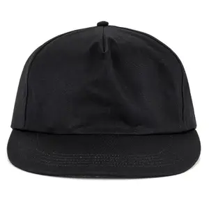 Cappellini Snapback alla rinfusa progetta il tuo Logo cappellini Snapback personalizzati cappellini sportivi neri