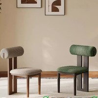 Chaise de salle à manger en bois massif de style mi-siècle, chaise de salle à manger minimaliste pour la maison, meubles de salon, ensemble table et chaises de salle à manger