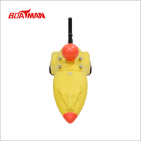 Bateaux à appâts de pêche Boatman N8 GPS RC avec télécommande à une main