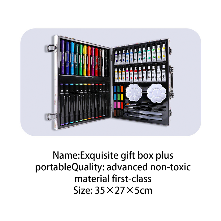 66pcs Colour Pencil Children Drawing Set Custom Watercolor Art