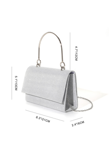 <b>Bell</b> Trendy Square Fashion Large Capacity Clutch Evening Luxury Customized <b>Box</b> High Quality Wholesale Designer Brand Bags - Product Image 3