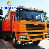 Camion benne d'occasion Shacman F3000 X3000 6x4 à 10 roues, capacité de charge 30-40T, haute qualité, moteur diesel, conduite à droite, caméra arrière