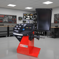 Machine d'équilibrage de roues 3D LCD entièrement automatique GATmatic KWB950 certifiée CE pour voitures, SUV et camions, garantie de 18 mois