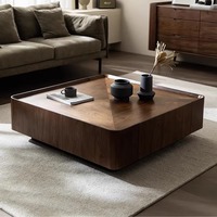 Table pliante en bois massif, petite table à manger rétractable pour la maison, armoire de rangement moderne, table à manger multifonctionnelle