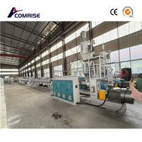 Ligne de production de tuyaux en plastique d'occasion en Chine, extrudeuse de tuyaux en PEHD de 250 mm entièrement automatique
