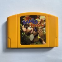 Cartouche de jeu Hack N64 version américaine en anglais, Banjo Kazooie, Jiggies of Time, Banjo Threeie, jeux 64 bits