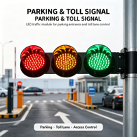 Module de feux de circulation LED 100-200 mm DC12V, lampe de signalisation rouge, jaune, verte pour intersection routière, aéroport, vente en gros, OEM Wd