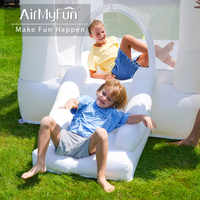Château gonflable personnalisé multicolore en tissu 840D+420D+210D pour enfants, jeu de fête, capacité 2 personnes