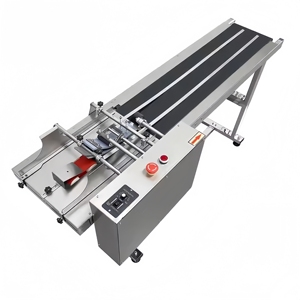 Codificador de impresora de fecha completamente automático de alta velocidad Máquina de paginación de alimentador usado con transportador - Product Image 2