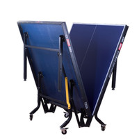 Table de tennis de table pliable DHS T-2024 pour entraînement professionnel en salle, 18 mm, approuvée CTTA, en MDF, avec 4 roues mobiles, pour club sportif
