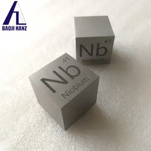 Blok logam nb 99.95% niobium ingot murni