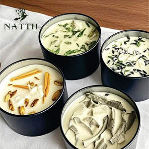 Bougie votive à la sauge blanche NATTH, parfum de rose, cire de soja, bâton long, motif, décoration d'intérieur, Pâques, Halloween, Ramadan, Diwali - Product Image 6