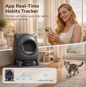 Bac à litière intelligent pour chat de 50 L avec capteur de sécurité infrarouge, nettoyage facile, extra-large - OEM/ODM disponible - Product Image 2