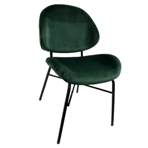 الجملة الفاخرة الفرنسية الحديثة المقعد الأخضر اللدن كرسي طعام / تصميم مجموعة كرسي طعام