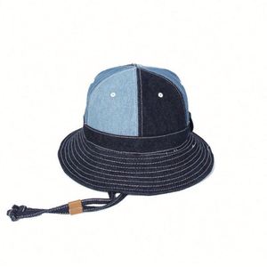 Chapeau Bob en Jean Délavé Personnalisé avec Logo pour Homme – Style Vintage et Protection Solaire pour l'Été en Extérieur – Vente en Gros - Product Image 5