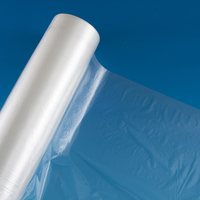 HDPE produceertassen op rol, geperforeerd, afscheurbaar, food grade, transparant, voor supermarkt fruit en groenten
