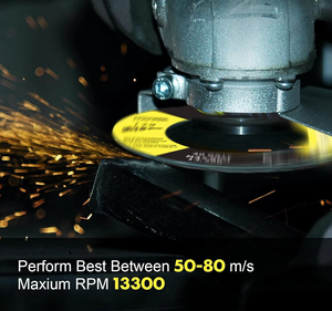 5'x7/8 ''지르코니아 알루미나 타입 29 플랩 디스크 앵글 그라인더 디스크 40 그릿 플랩 디스크 - Product Image 6