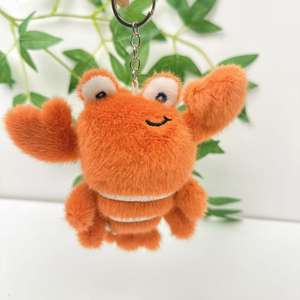 Shenzhen Plüsch tier Hersteller Großhandel Custom New Creative 2 Styles Entzückende Tiere Plüsch tier Schlüssel bund - Product Image 6