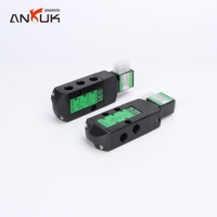 Vanne pilote à bobine ASCO 551 8551 1/4 BSP 3 voies 4 voies, corps en aluminium, laiton et acier inoxydable résistant à la corrosion pour services pneumatiques intensifs