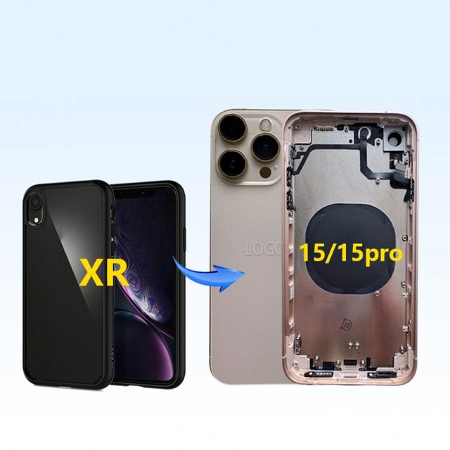 High Quality Best Price for Iphone XR to 15 15 Pro Housing for Iphone Xr to 13 13Pro Housing Convert Back