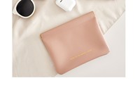 Petit sac de rangement étanche de luxe fermeture éclair Portable pour bijoux boucles d'oreilles rouge à lèvres sac de rangement de câble de données